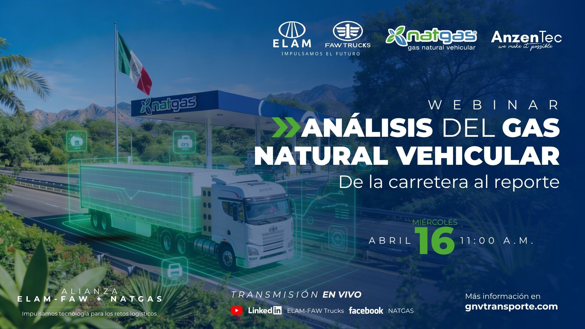  De la carretera al reporte: análisis real del GNV en el transporte de carga en México